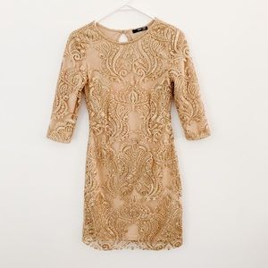 SOLD!! Gold Dress